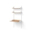 Study Planken 1900 Eiken/ Wit