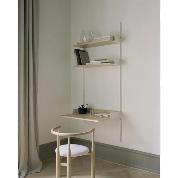 Study Planken 1900 Eiken/ Wit