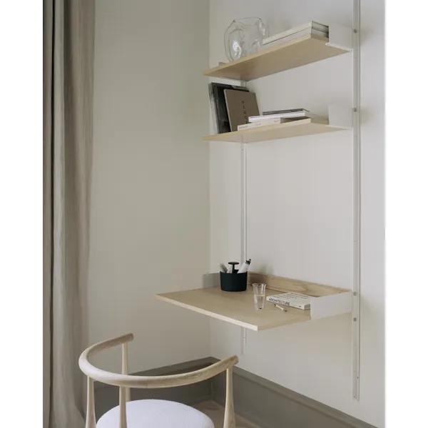 Study Planken 1900 Eiken/ Wit