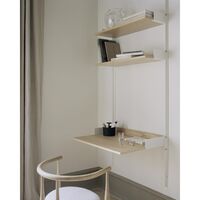 Study Planken 1900 Eiken/ Wit