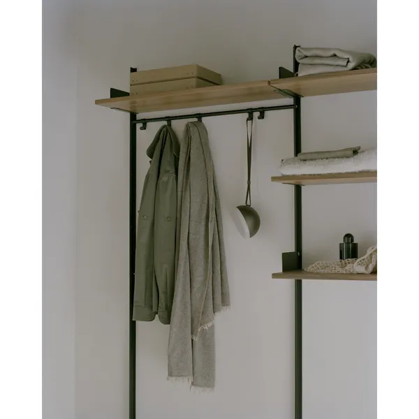 Wardrobe Shelf 3 Black