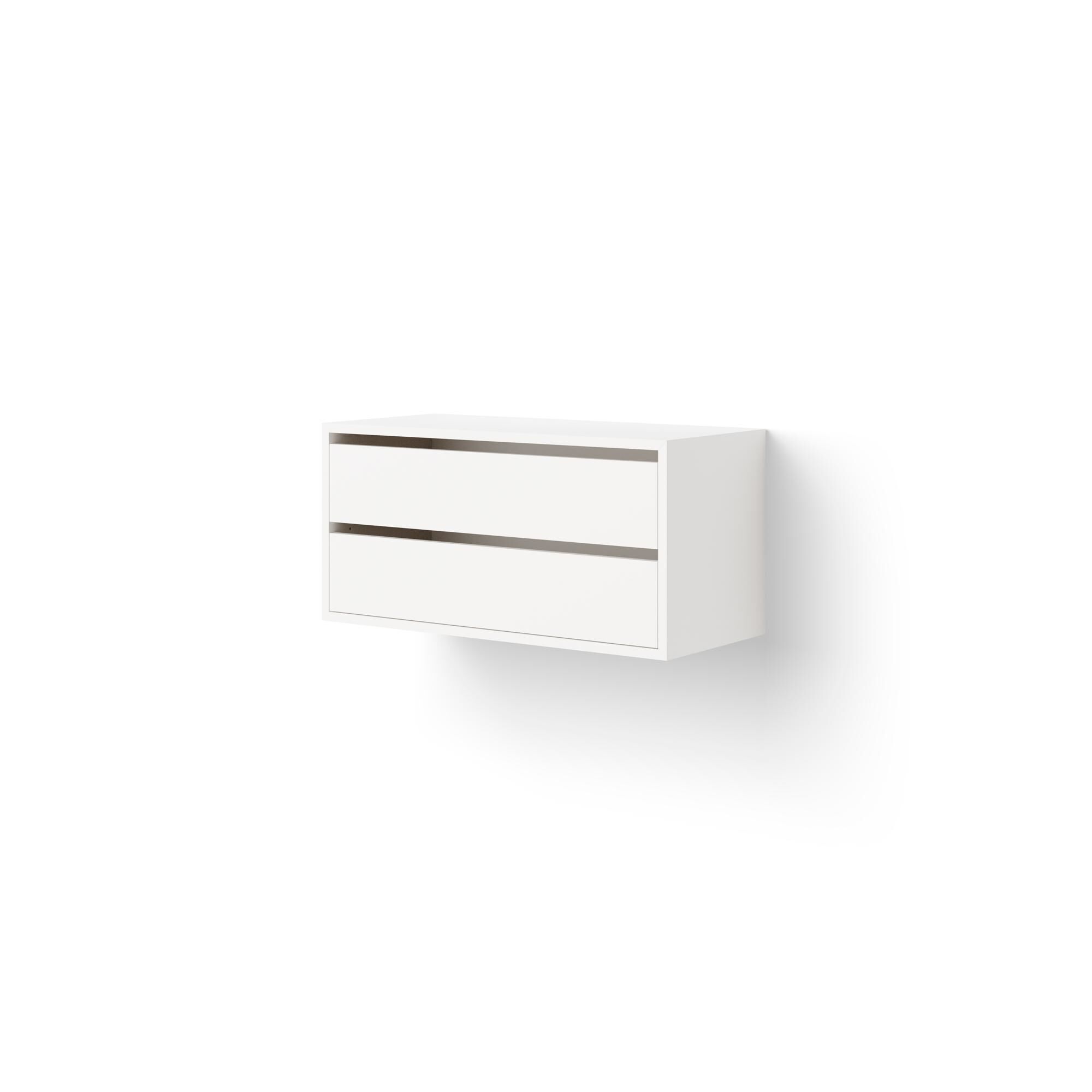 Cabinet Reol Lav Med Hylder Hvid