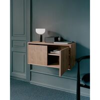 Cabinet Bookcase Low With Doors Oak