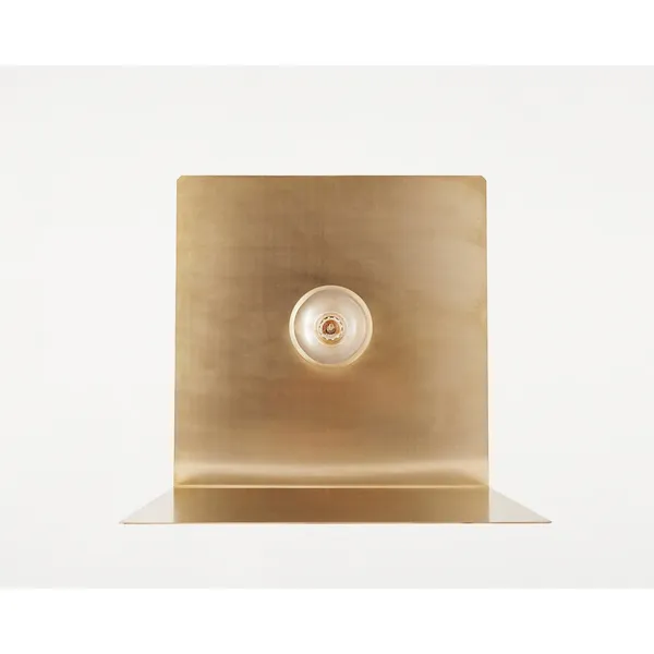90 Stehlampe Messing