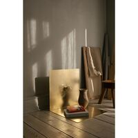 90 Stehlampe Messing