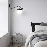 Baluna Væglampe Medium Sort