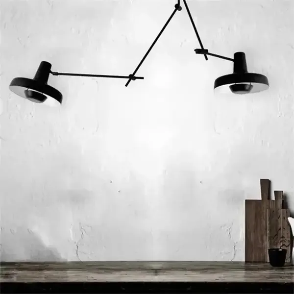 Arigato Double Ceiling Light Black