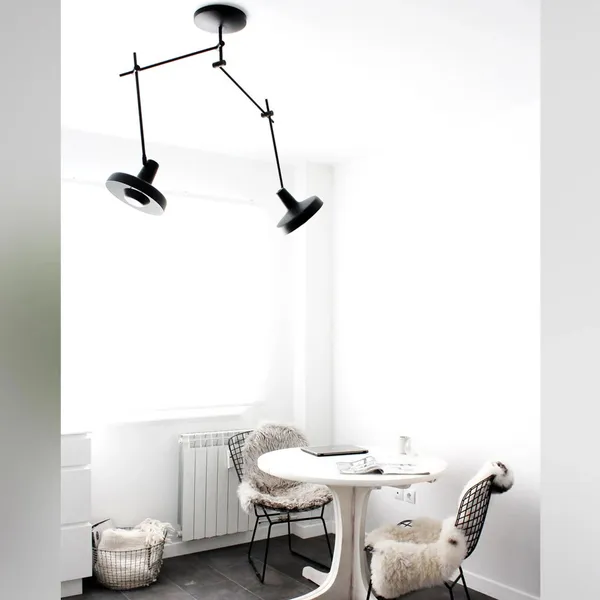 Arigato Double Ceiling Light White