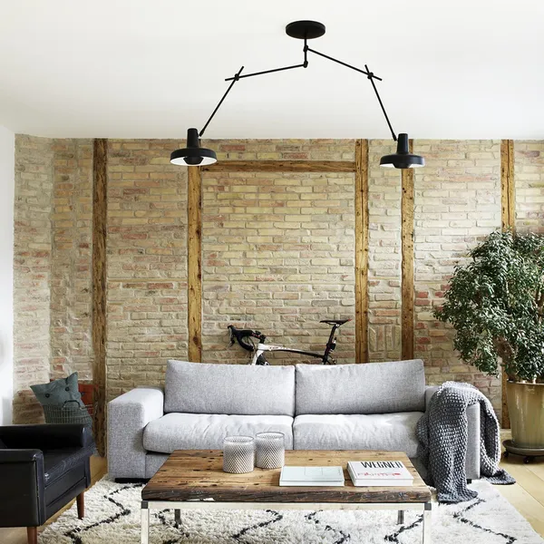 Arigato Double Ceiling Light White