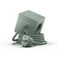 Square 1 USB C & Magnet 180cm Eichengrün