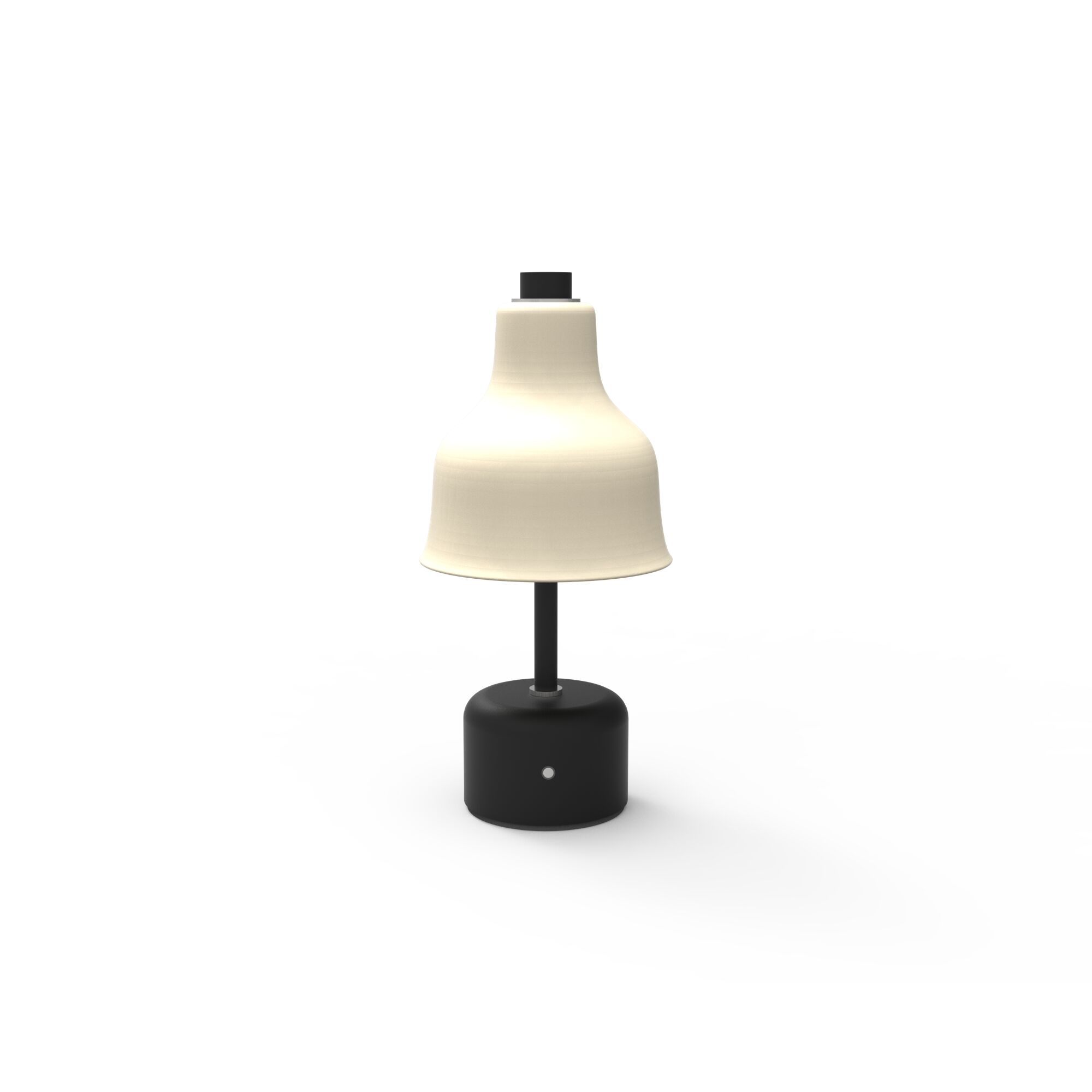 Avra ​​B&auml;rbar Bordslampa Svart/Kr&auml;mf&auml;rgad