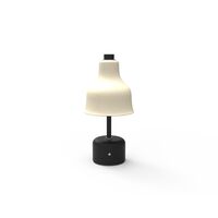 Avra Transportabel Bordlampe Sort/Crème
