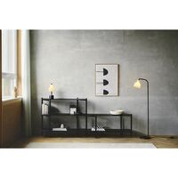 Avra Transportabel Bordlampe Sort/Crème