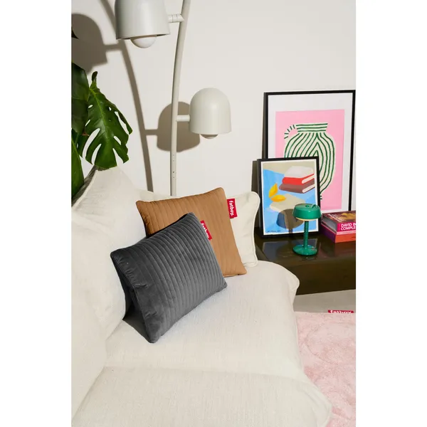 Hotspot Kussen Quadro Velvet Amandel