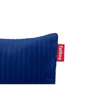 Cuscino Hotspot Linea Quadro Velvet Flash Blu