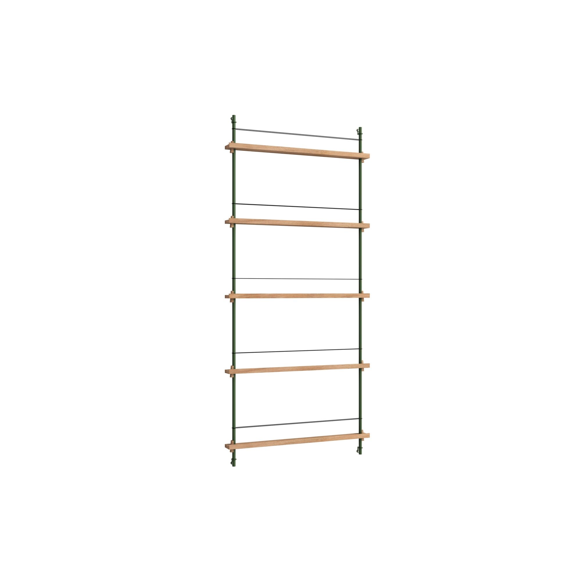 Magazine Shelving Reol Hj Eg/Pine Green
