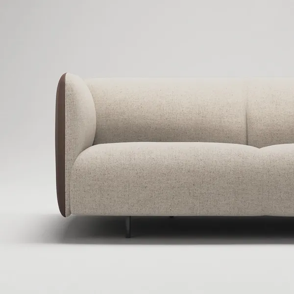 Urban 3.5-Seater Sofa Beige/Breeze/Leather