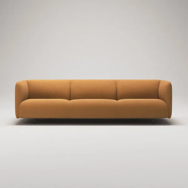 Urban 3.5-Seater Sofa Amber/Weave