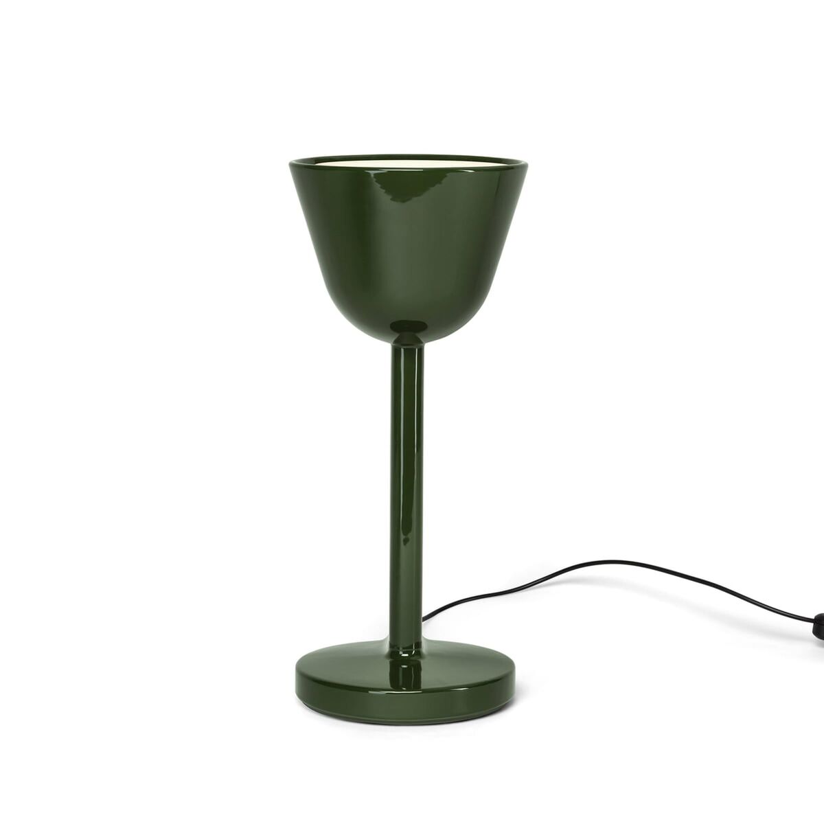 Céramique Up Tischlampe Moosgrün