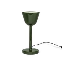 Céramique Up Tischlampe Moosgrün