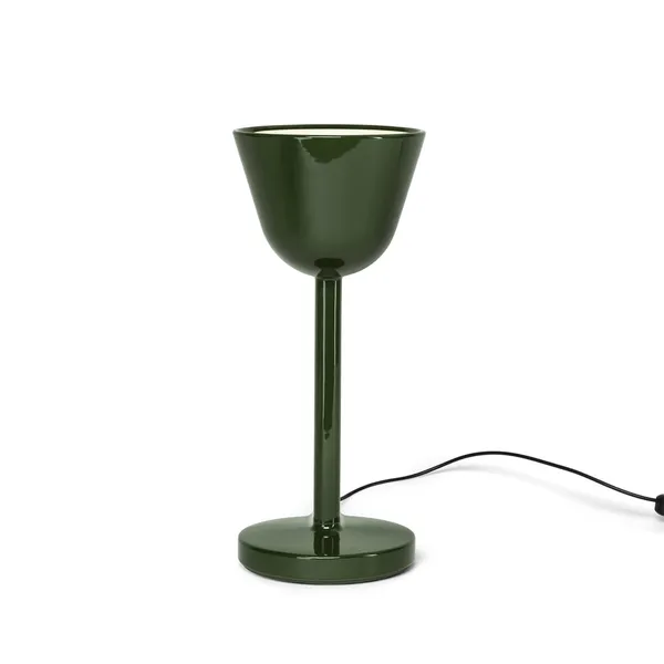 Céramique Up Table Lamp Moss Green