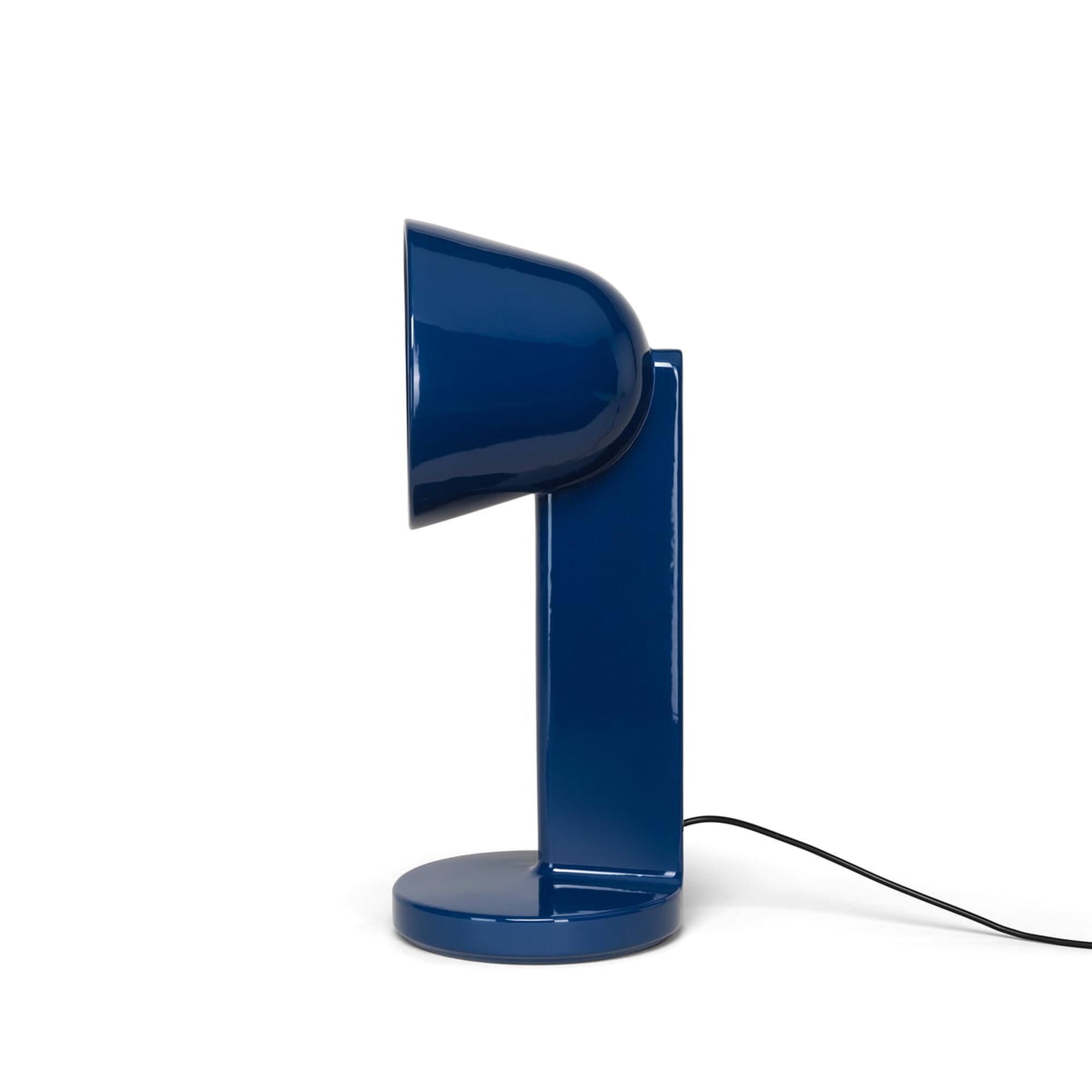 Lampe à Poser d'Appoint Céramique Bleu Marine