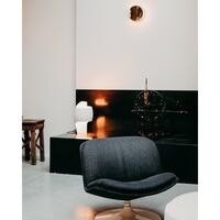 DCWéditions Lampe B Lampe de Table Blanche