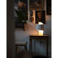 DCWéditions Lampe B Lampe de Table Blanche