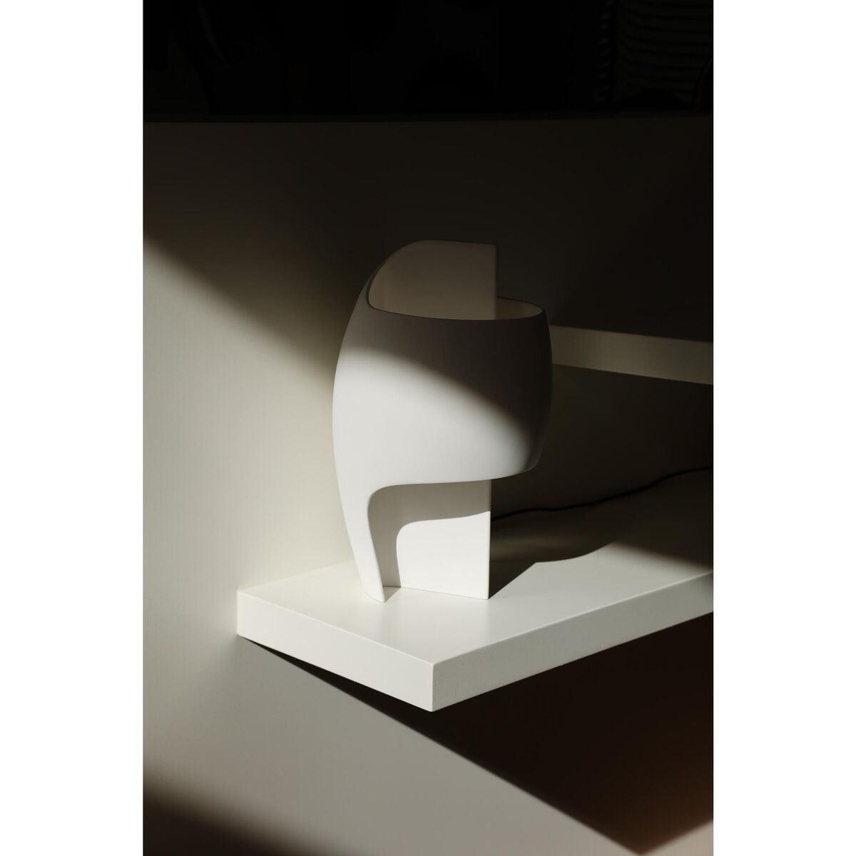 DCWéditions Lampe B Lampe de Table Blanche