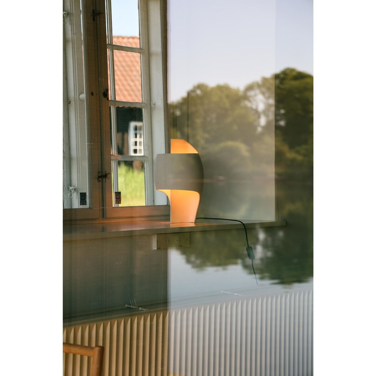 DCWéditions Lampe B Lampe de Table Blanche