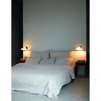 DCWéditions Plume Væglampe Porcelæn/Sort