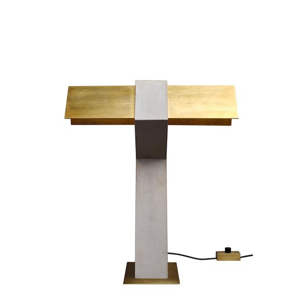 DCWéditions Collection Cauvet Tau Lampada da Tavolo Oro