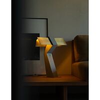 Collection Cauvet Tau Lampe à Poser Doré
