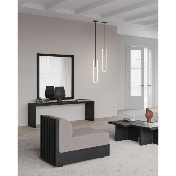 Curve Pendel Bronze