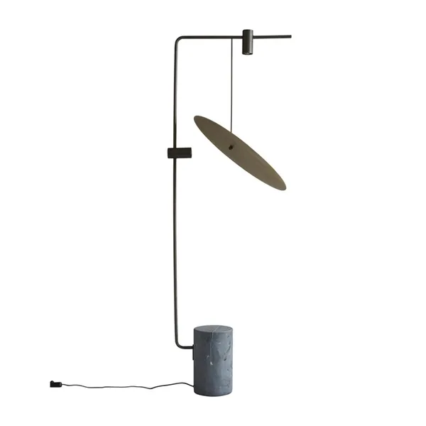 The Moon Stehlampe Messing