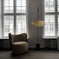 The Moon Stehlampe Messing