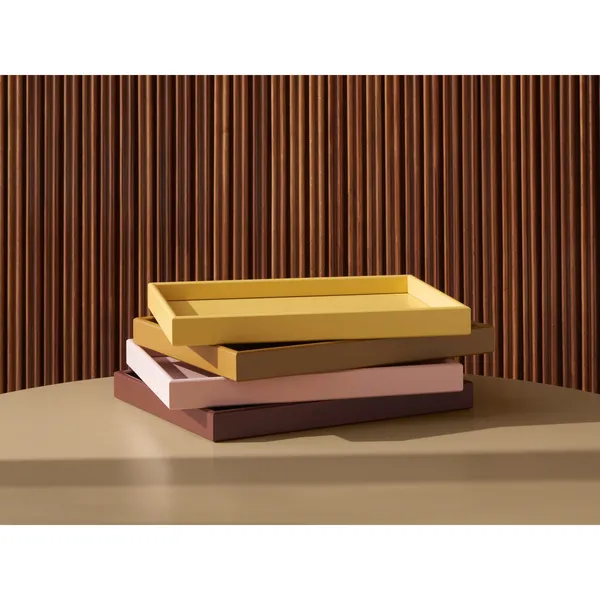 ARRANGE Tablett-Set, 3 Stück, Amber41/Masala61/Acacia81