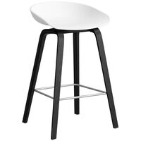 Sort / Rustfrit stål / Hvid