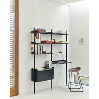AAS38 Barhocker H65 Weiß Stahl/ Weiß