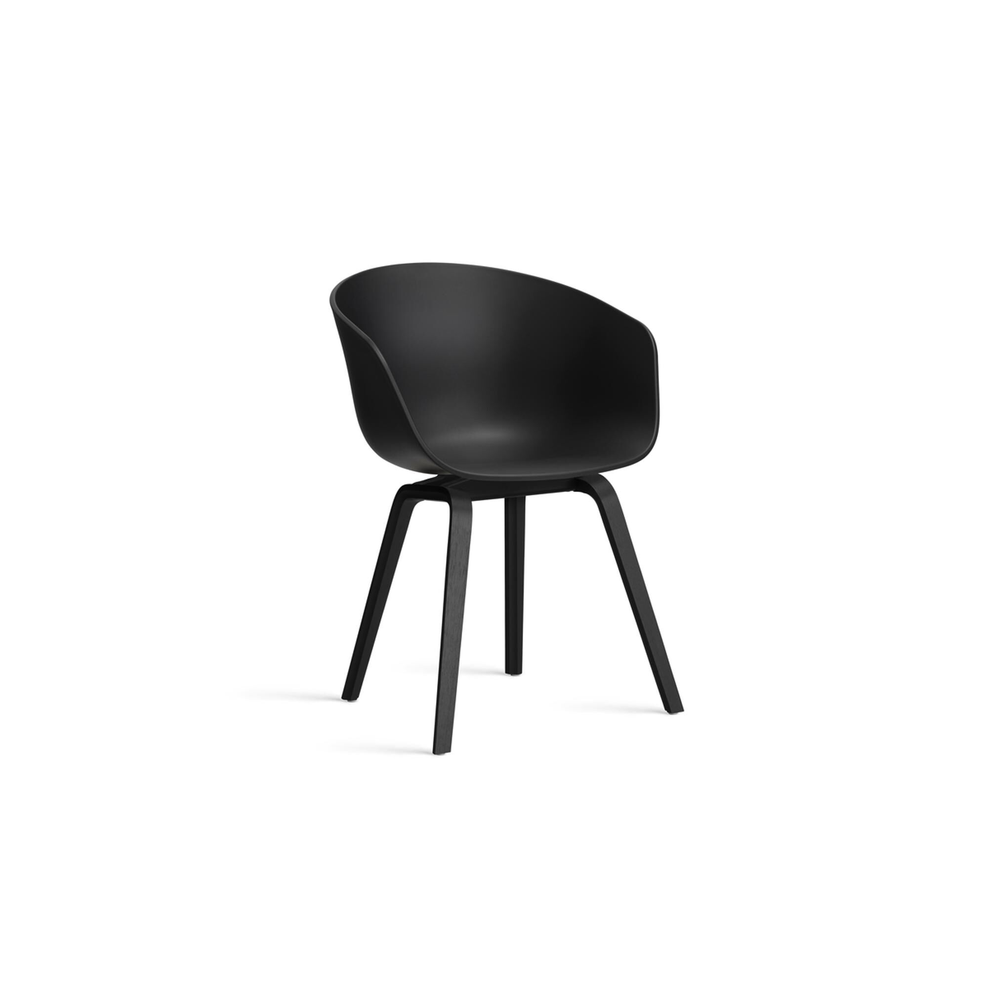 AAC22 spisestol Sort