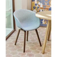 AAC22 Eetkamerstoel Eiken/ Wit