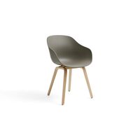 AAC222 Eetkamerstoel Eiken/Khaki