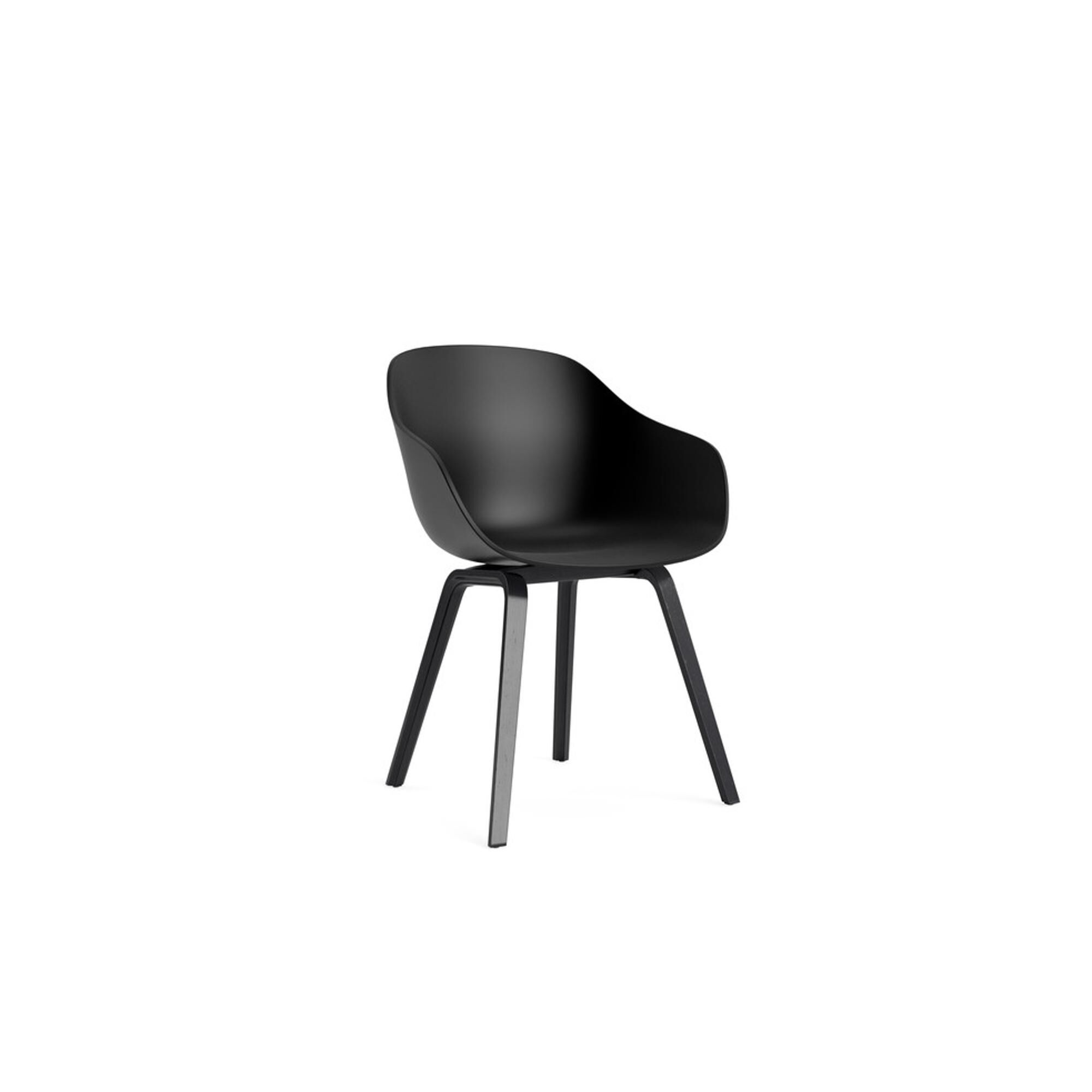 AAC222 Spisestol Sort