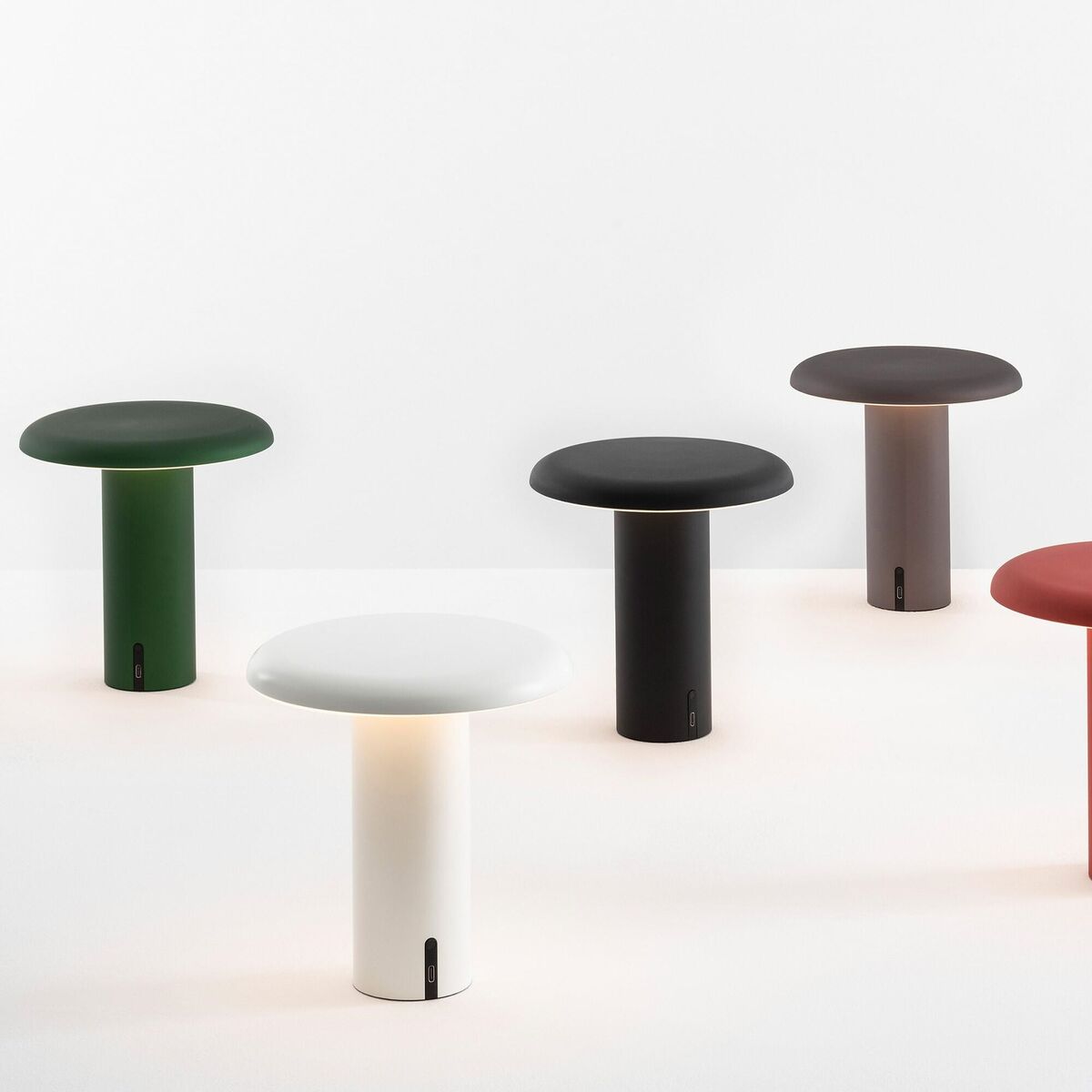 Takku Portable Lamp Anodized Green