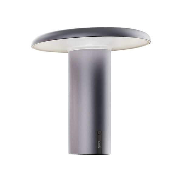 Takku Tragbare Lampe Eloxiertes Grau