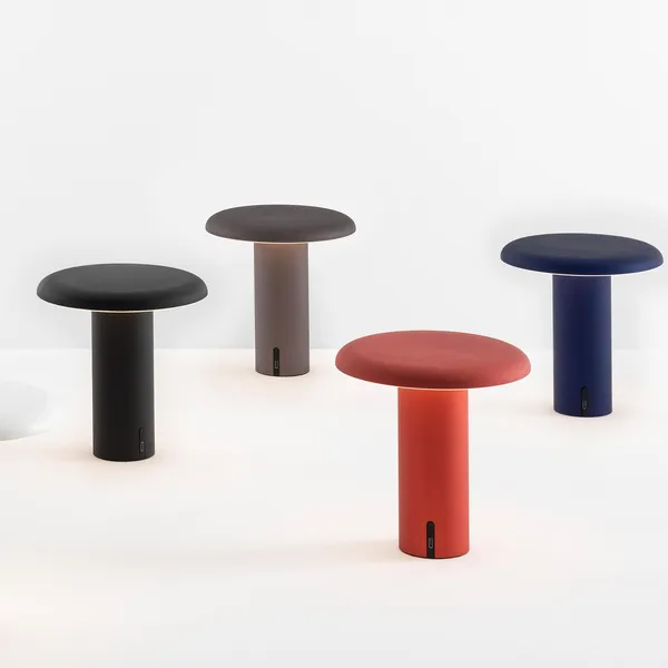 Takku Portable Lamp Anodized Red