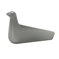 L'Oiseau Skulptur Moosgrau/Glanz