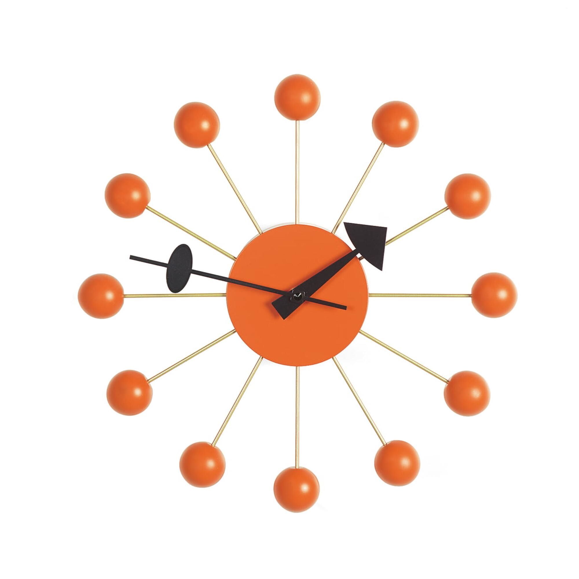 Ball Clock Oransje