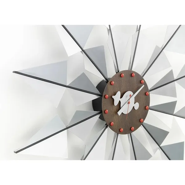 Flock Fjärilsklocka Ur Aluminium