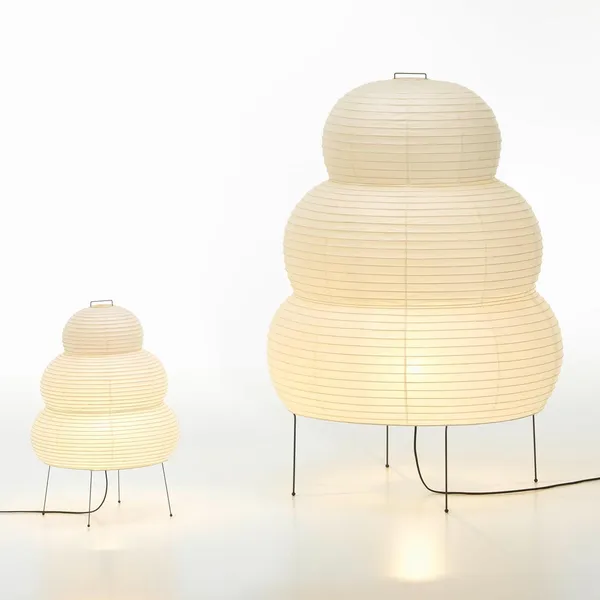 Akari 25N Vloerlamp Wit